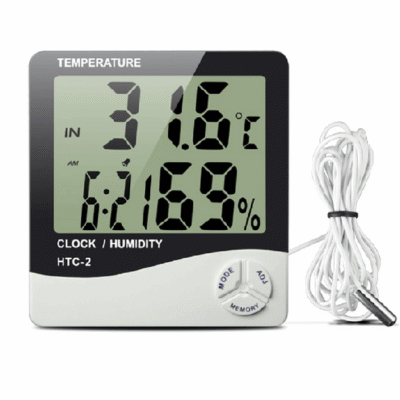 نحوه کار با ترمومتر دیجیتال